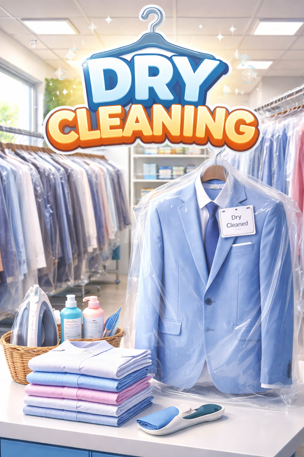 Dry Cleaning Cartoon